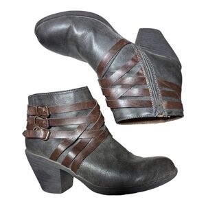 Phoebe Strappy Ankle Boots